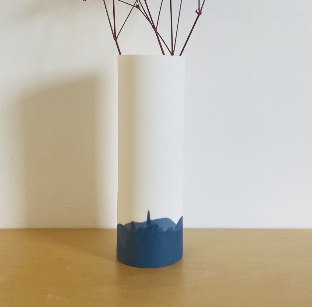 Vase 'Le village'