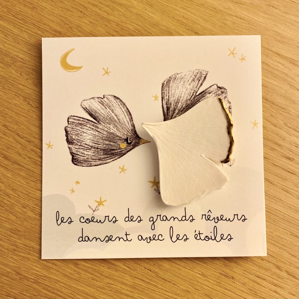Broche Ginkgo - Pure