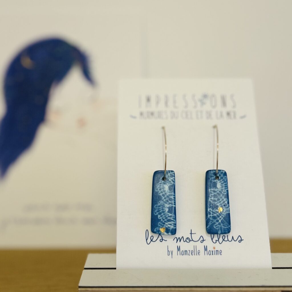 Les Mots Bleus - BO pendantes Dentelle