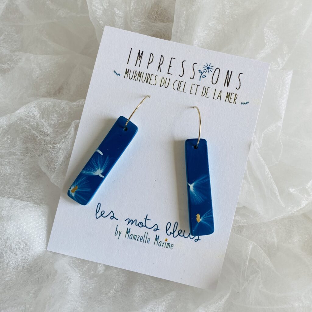 Les Mots Bleus - BO pendantes Pistils