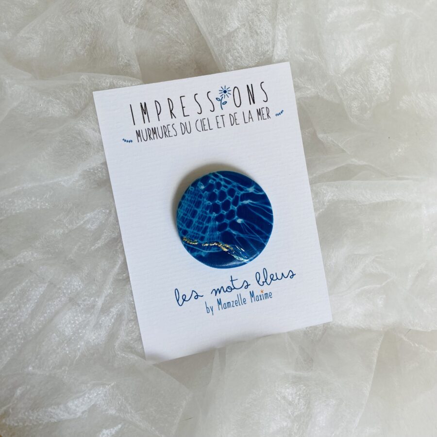 Les Mots Bleus - Broche Dentelle