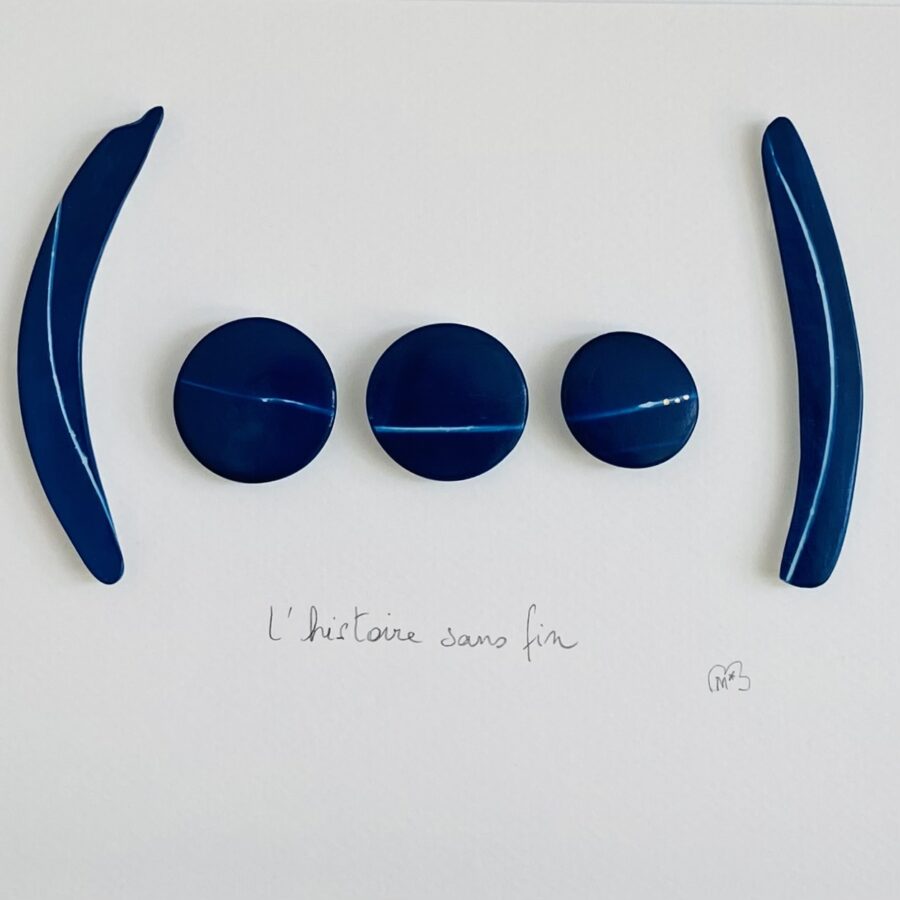 Les Mots Bleus - Illu 'L'histoire sans fin'