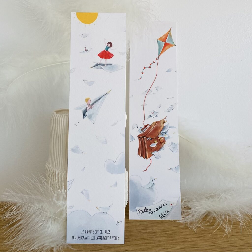 Signet 'Les enfants ont des ailes'