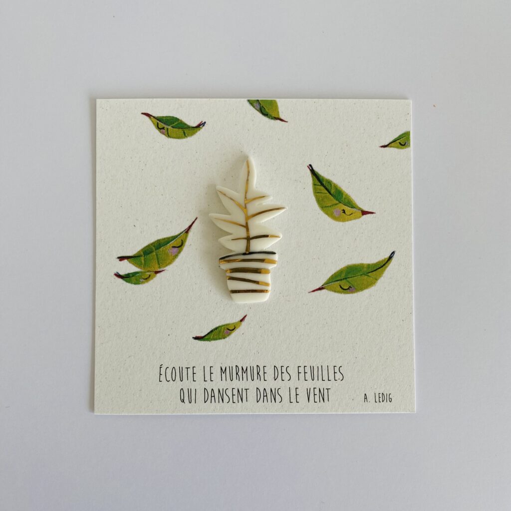 Broche Plante