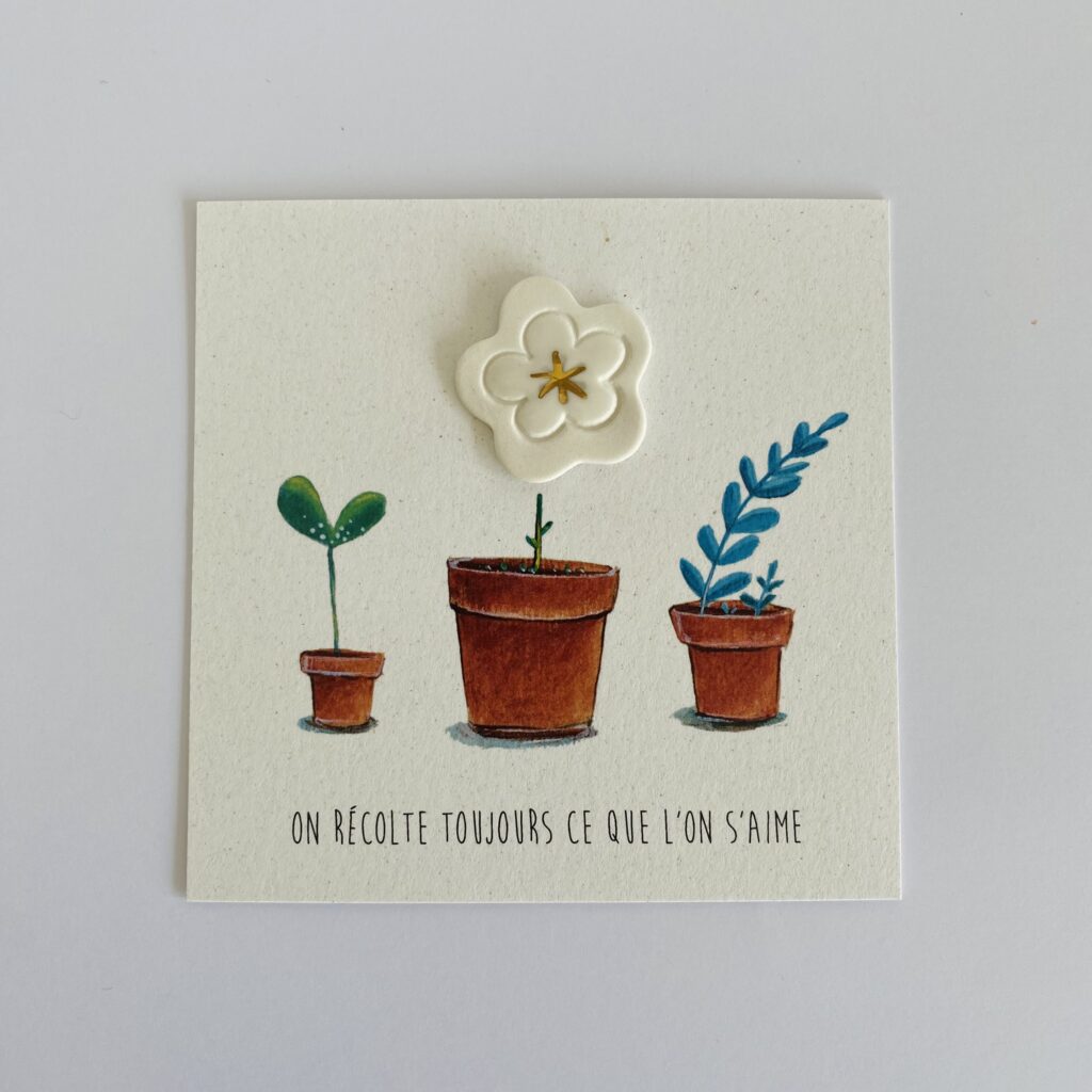 Broche Fleur