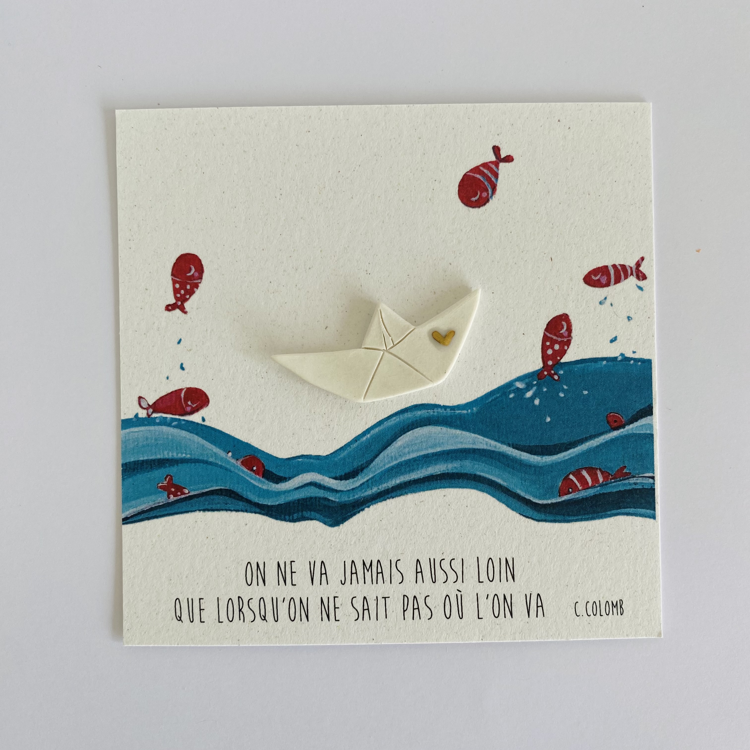 Broche Bateau
