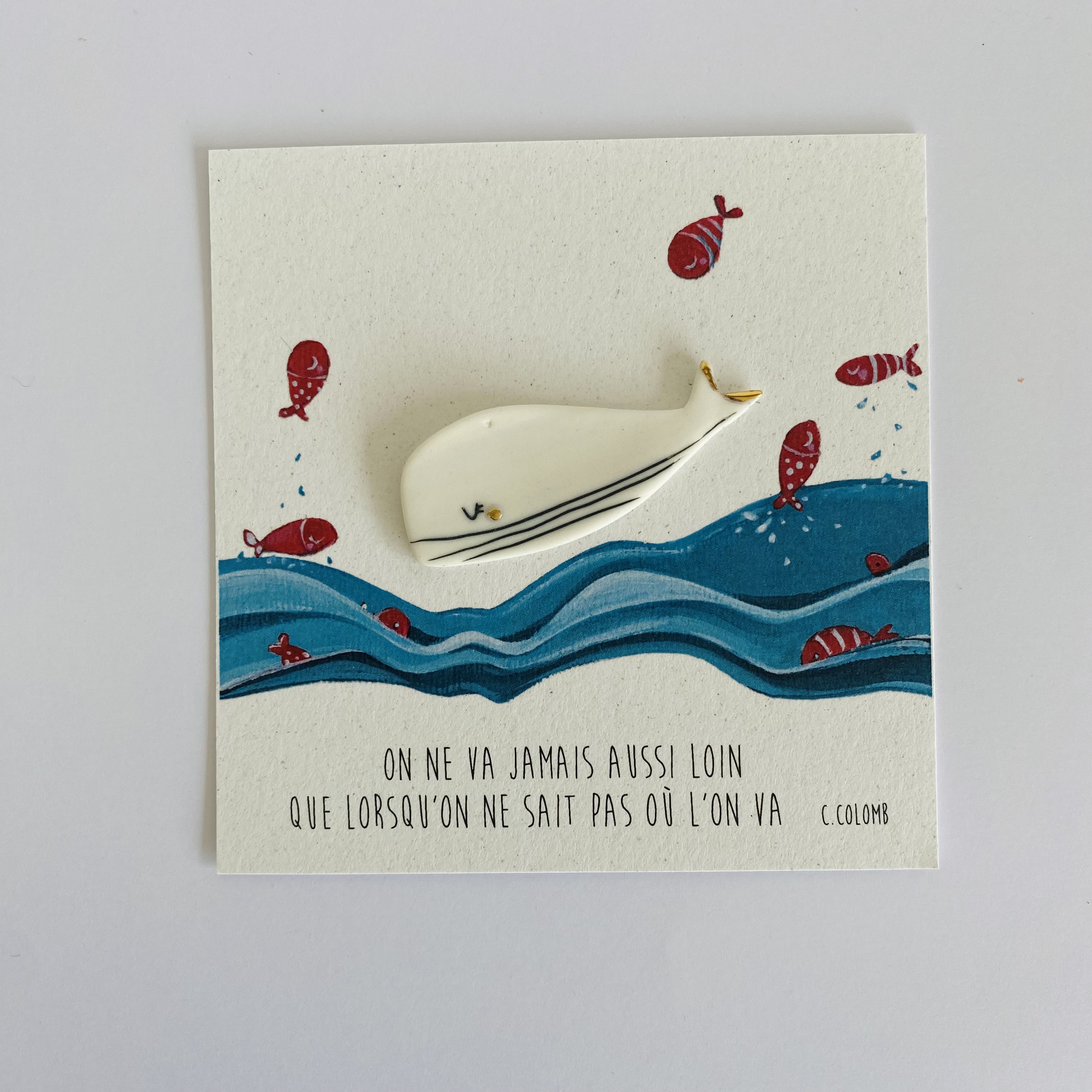 Broche Baleine