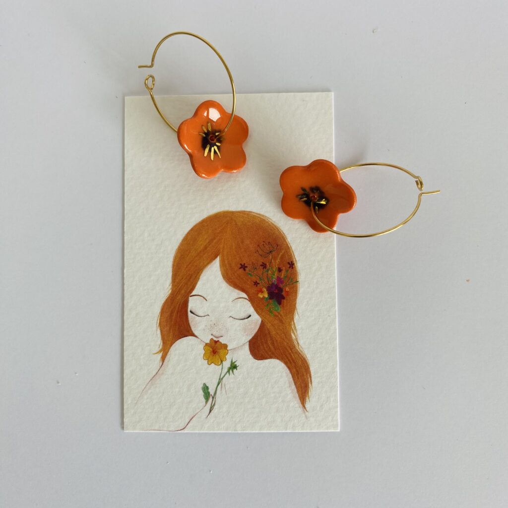 Fleurettes oranges