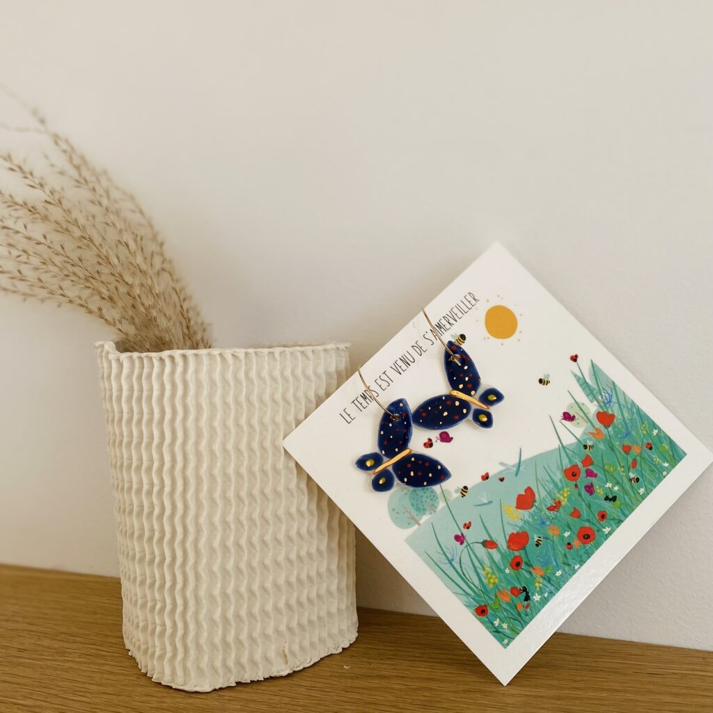 Effet Papillons - créoles