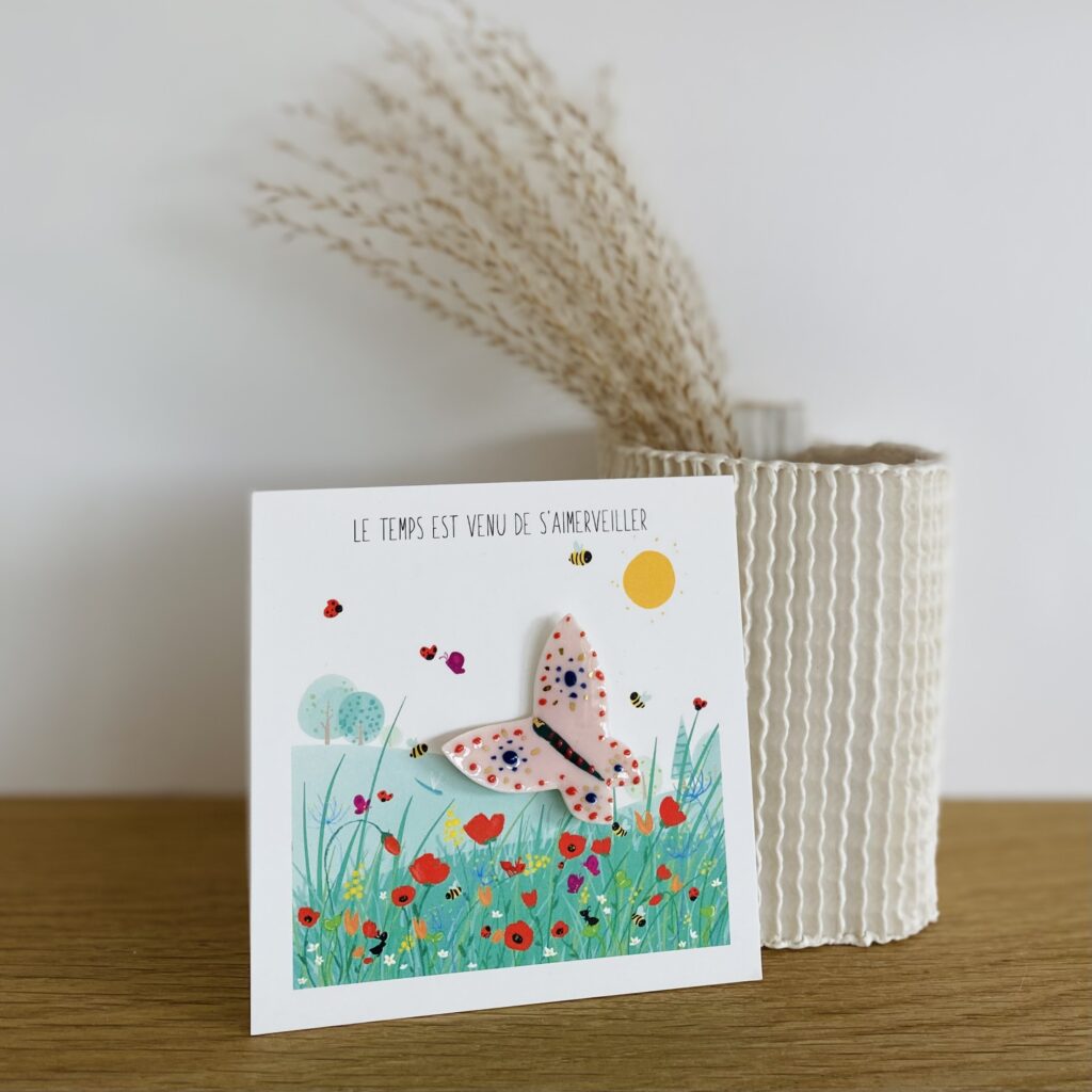 Effet Papillons - broche