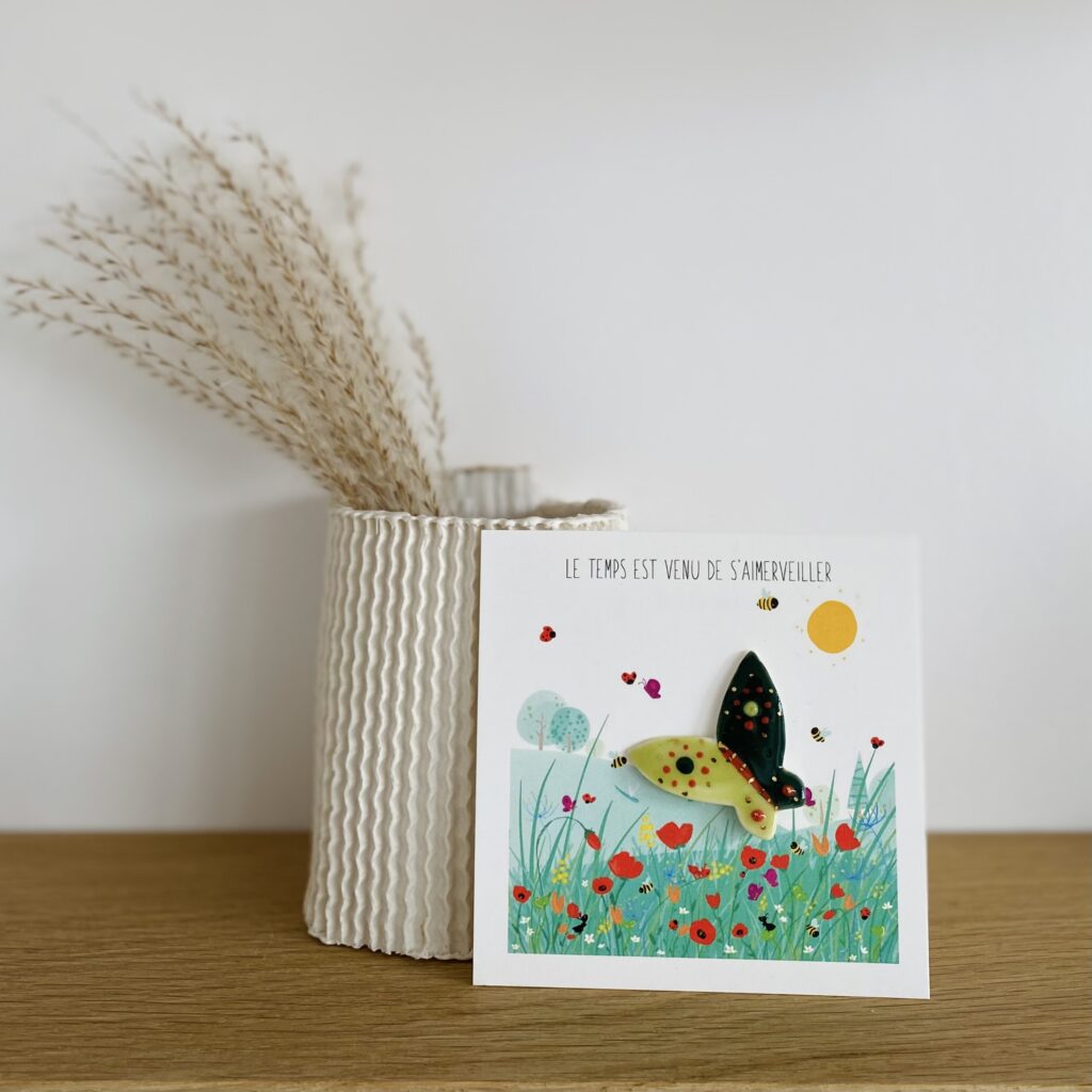 Effet Papillons - broche