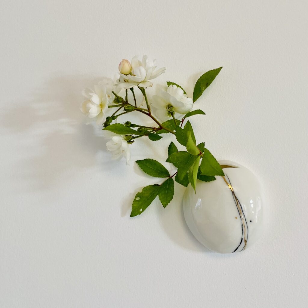 Vase mural 'Petits Cailloux' Yin & Yang