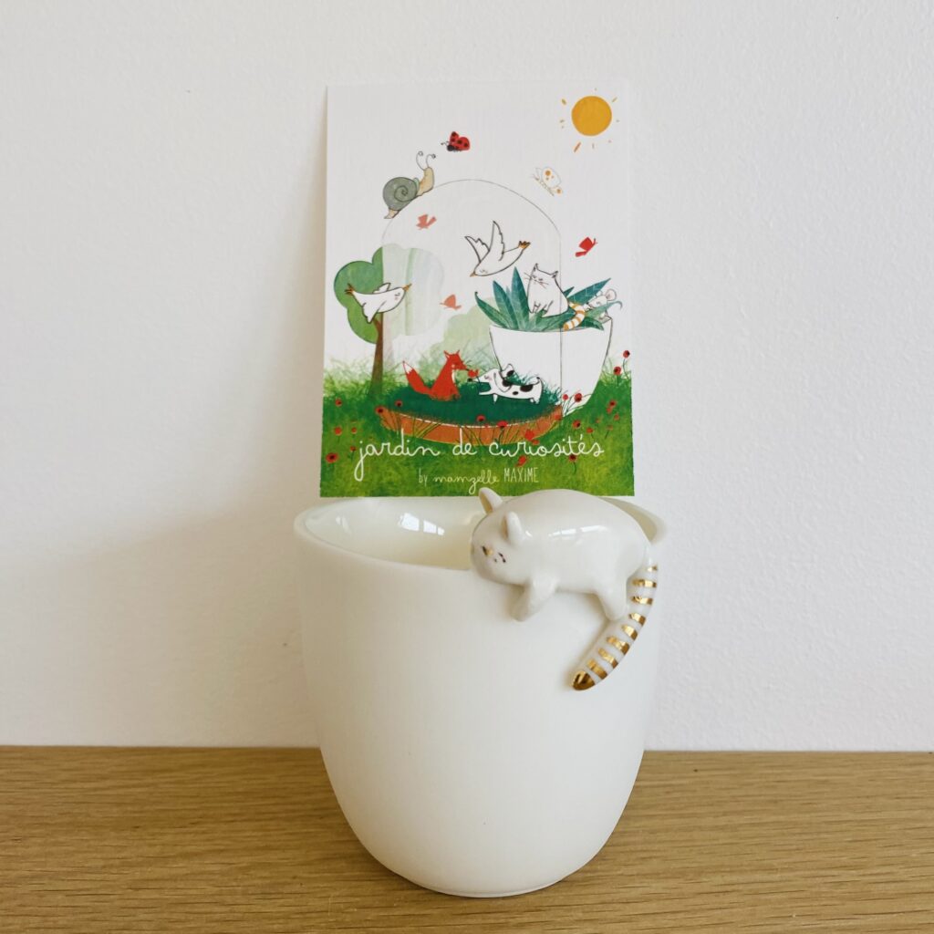 Jardinière * Michou le matou