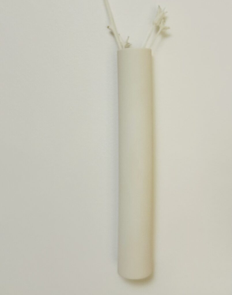 Vase mural 'Pipette'