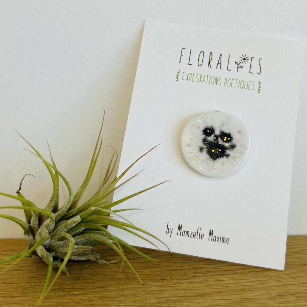 Floralies 'Explorations poétiques' - Broche