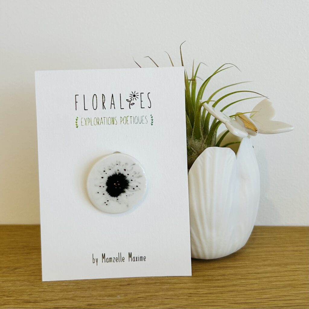 Floralies 'Explorations poétiques' - Broche