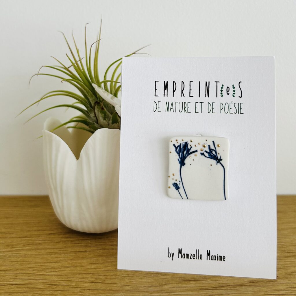 Broche 'Famille d'Aigrettes'