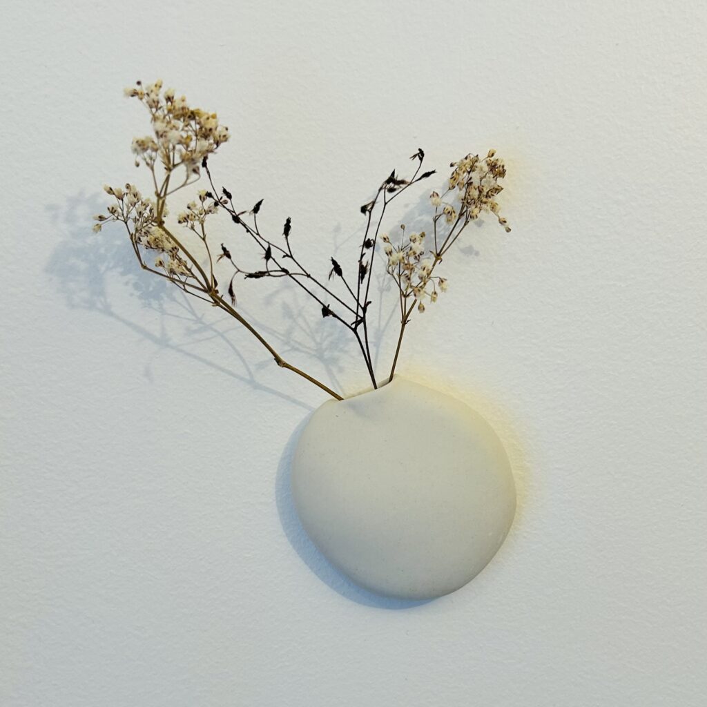 Soliflore : Petit galet rond