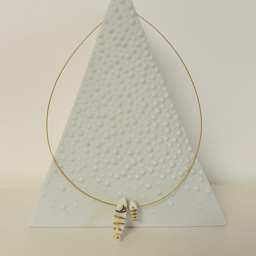 Tour de cou 'Sardine et Sardinette'