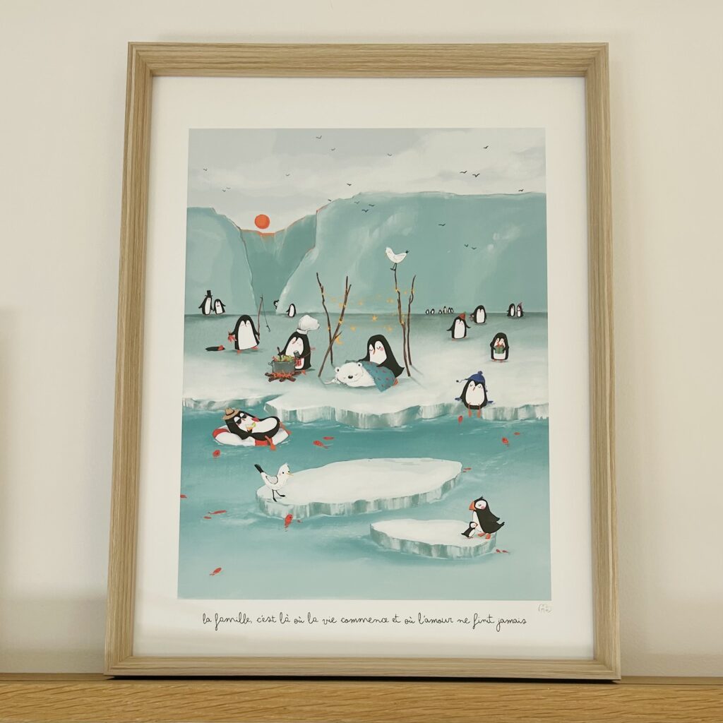 Bébé d'Hiver - Illu personnalisable