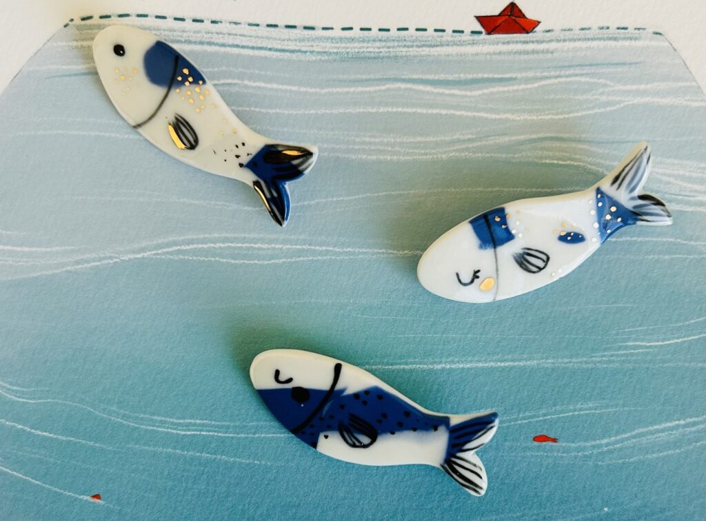 Broche - Poisson d'Avril