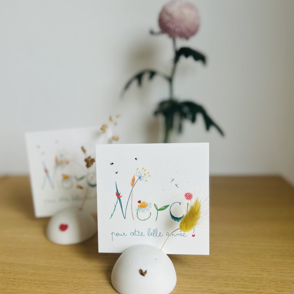 Porte-photo 'Merci pour cette belle année'